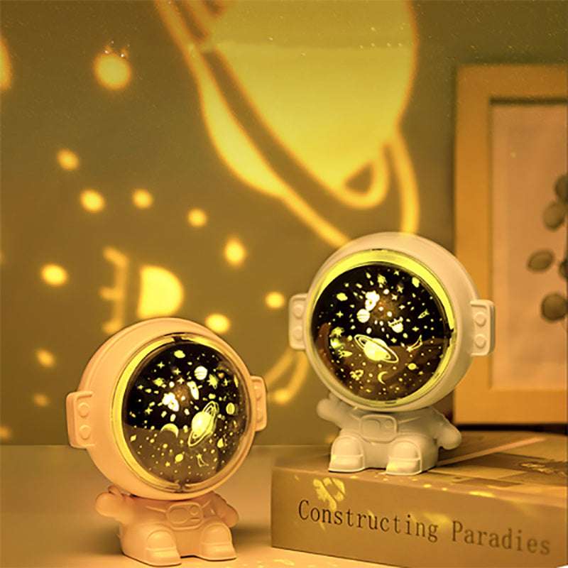 Astronaut Galaxy Star Projector Night Light – Starry Sky Lamp for Kids & Home Décor