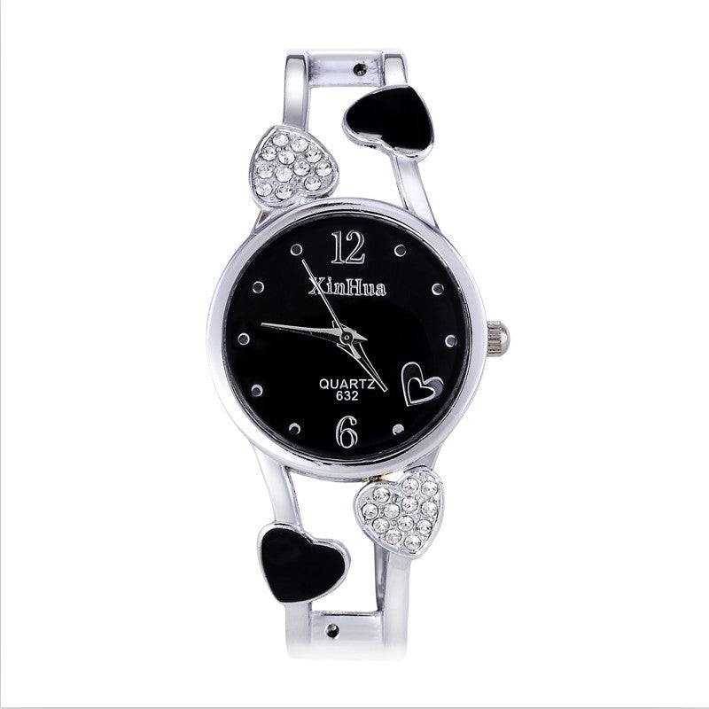 Fashion Women’s Quartz Watch – Casual Round Dial Alloy Strap Wristwatch