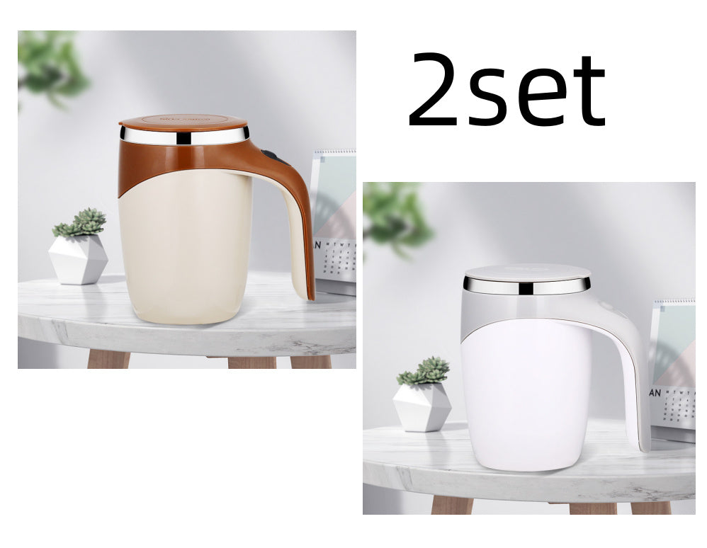 Automatic Self-Stirring Mug – Magnetic Coffee Cup, 304 Stainless Steel