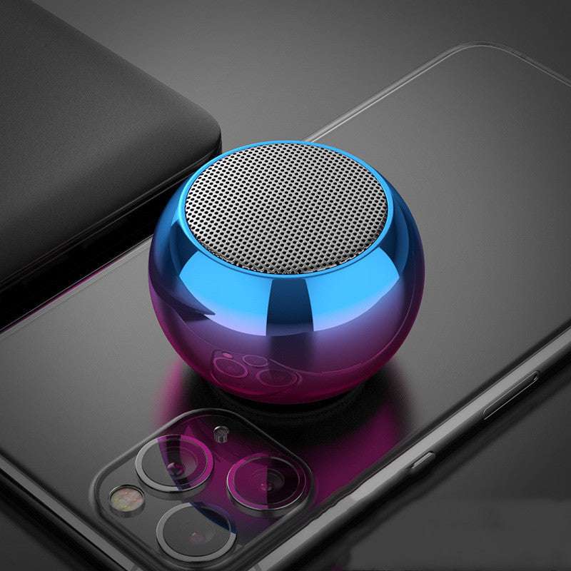M3 Mini Bluetooth Speaker – Portable Wireless Speaker with 10H Playtime, Gradient Colors, USB Charging