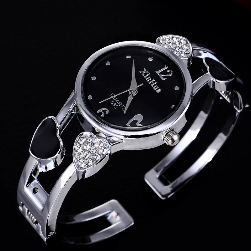 Fashion Women’s Quartz Watch – Casual Round Dial Alloy Strap Wristwatch