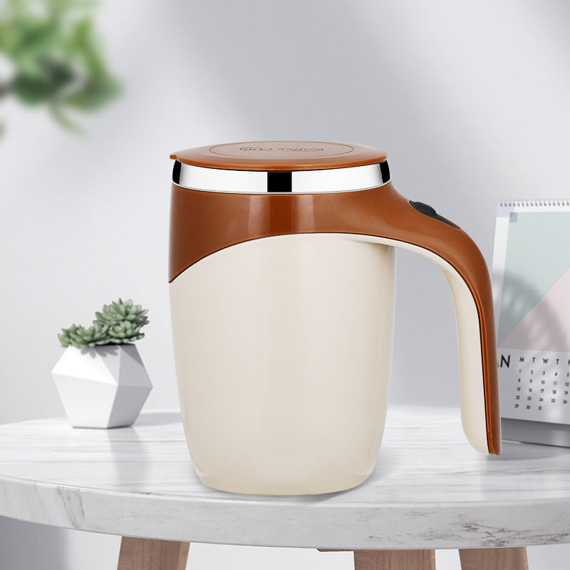 Automatic Self-Stirring Mug – Magnetic Coffee Cup, 304 Stainless Steel