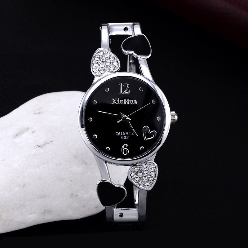 Fashion Women’s Quartz Watch – Casual Round Dial Alloy Strap Wristwatch