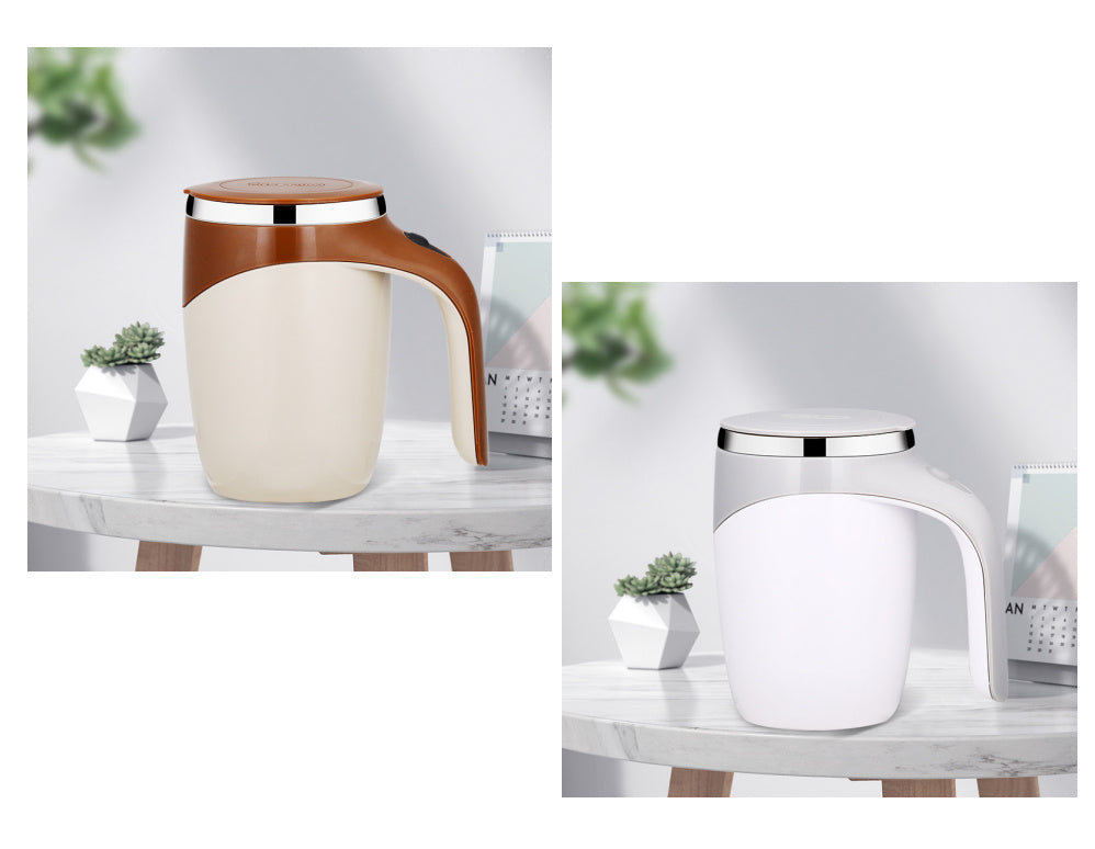 Automatic Self-Stirring Mug – Magnetic Coffee Cup, 304 Stainless Steel