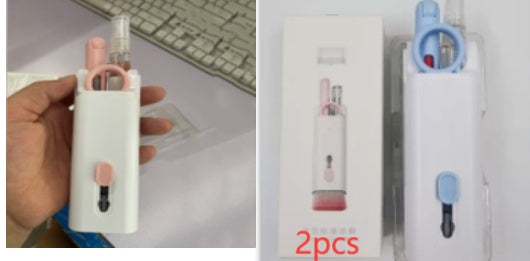 7-in-1 Laptop, Keyboard & Earbuds Cleaning Kit with Screen Cleaner