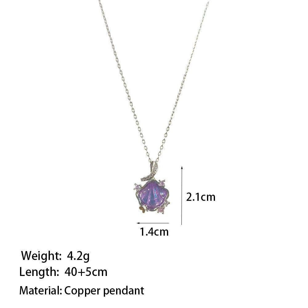Elegant Shell Pendant Necklace for Women.