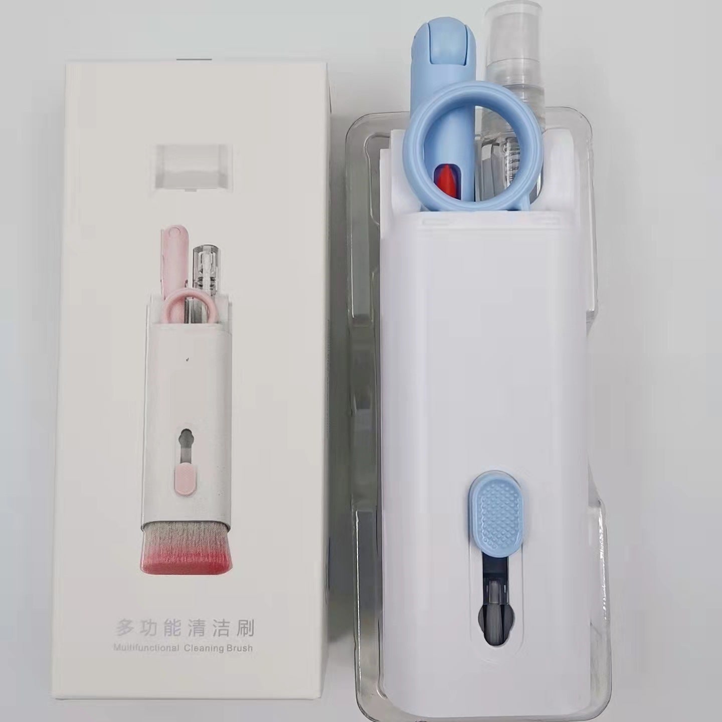 7-in-1 Laptop, Keyboard & Earbuds Cleaning Kit with Screen Cleaner