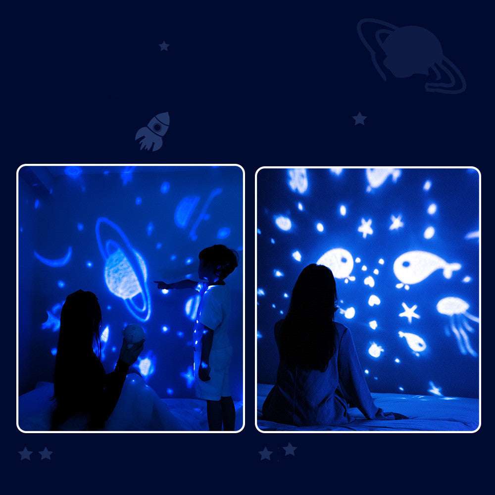 Astronaut Galaxy Star Projector Night Light – Starry Sky Lamp for Kids & Home Décor