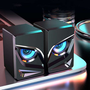 Collection of premium speakers and headphones with modern audio design