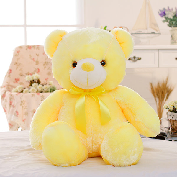 LED Light Up Plush Teddy Bear – Color Changing Soft Toy Gift