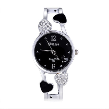 Fashion Women’s Quartz Watch – Casual Round Dial Alloy Strap Wristwatch