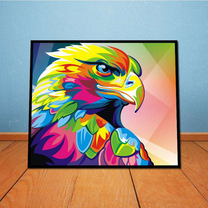 Animal Canvas Wall Art – Frameless Oil Painting Print