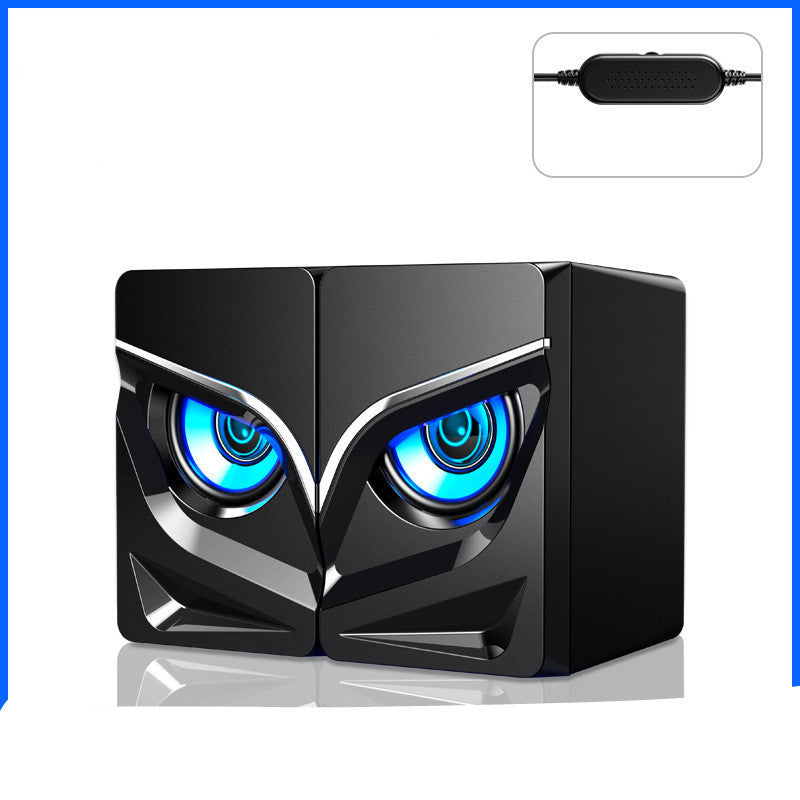 LED Stereo Speakers with Heavy Bass – Hi-Fi 3D Sound, USB Powered, Wired & Bluetooth Options