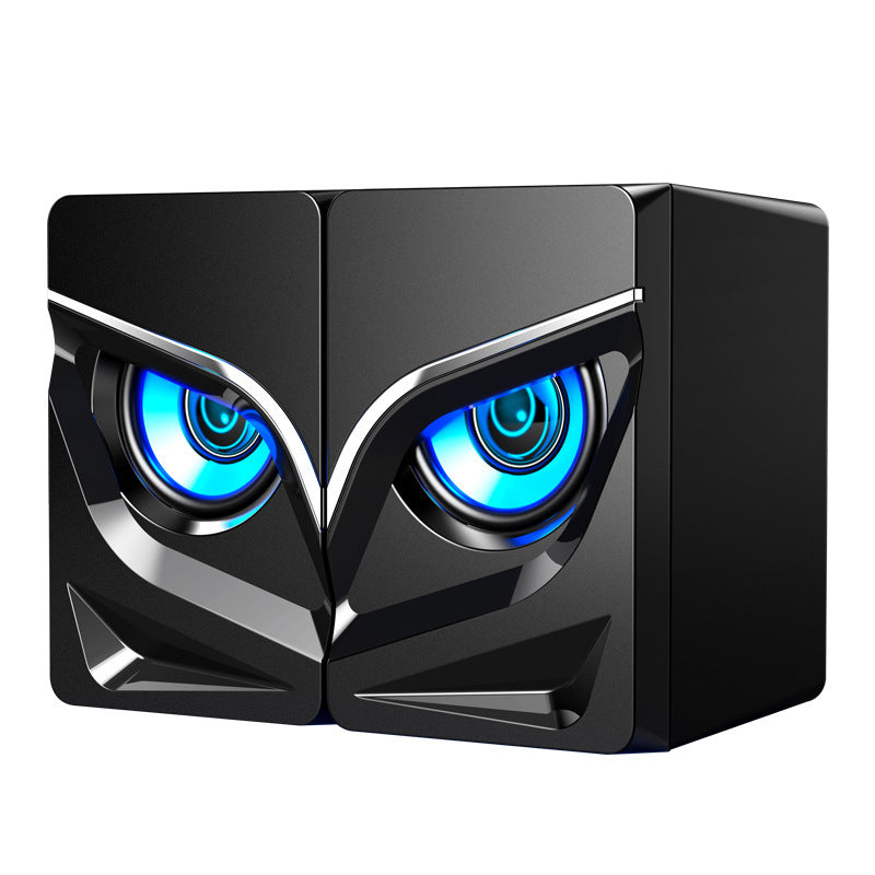 LED Stereo Speakers with Heavy Bass – Hi-Fi 3D Sound, USB Powered, Wired & Bluetooth Options