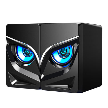 LED Stereo Speakers with Heavy Bass – Hi-Fi 3D Sound, USB Powered, Wired & Bluetooth Options