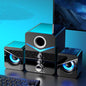 LED Stereo Speakers with Heavy Bass – Hi-Fi 3D Sound, USB Powered, Wired & Bluetooth Options