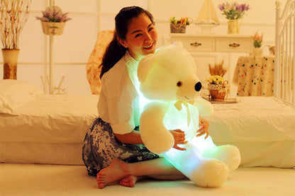LED Light Up Plush Teddy Bear – Color Changing Soft Toy Gift