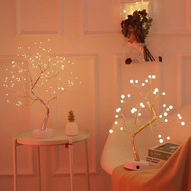 Nordic Style LED Decorative Tree Light – Warm & Romantic Atmosphere Lamp