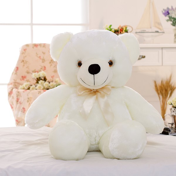 LED Light Up Plush Teddy Bear – Color Changing Soft Toy Gift