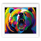 Animal Canvas Wall Art – Frameless Oil Painting Print