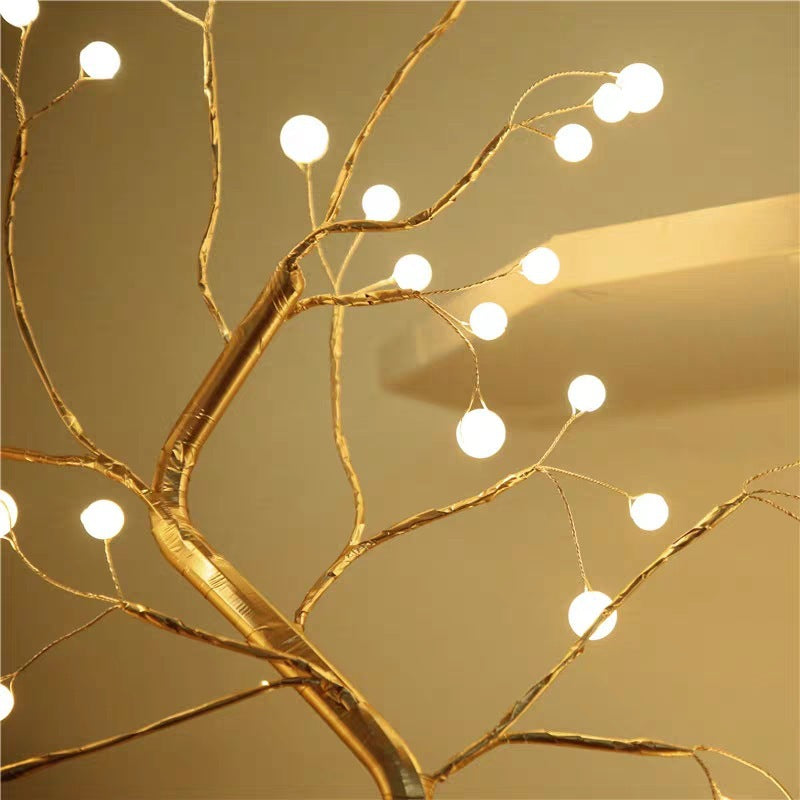 Nordic Style LED Decorative Tree Light – Warm & Romantic Atmosphere Lamp
