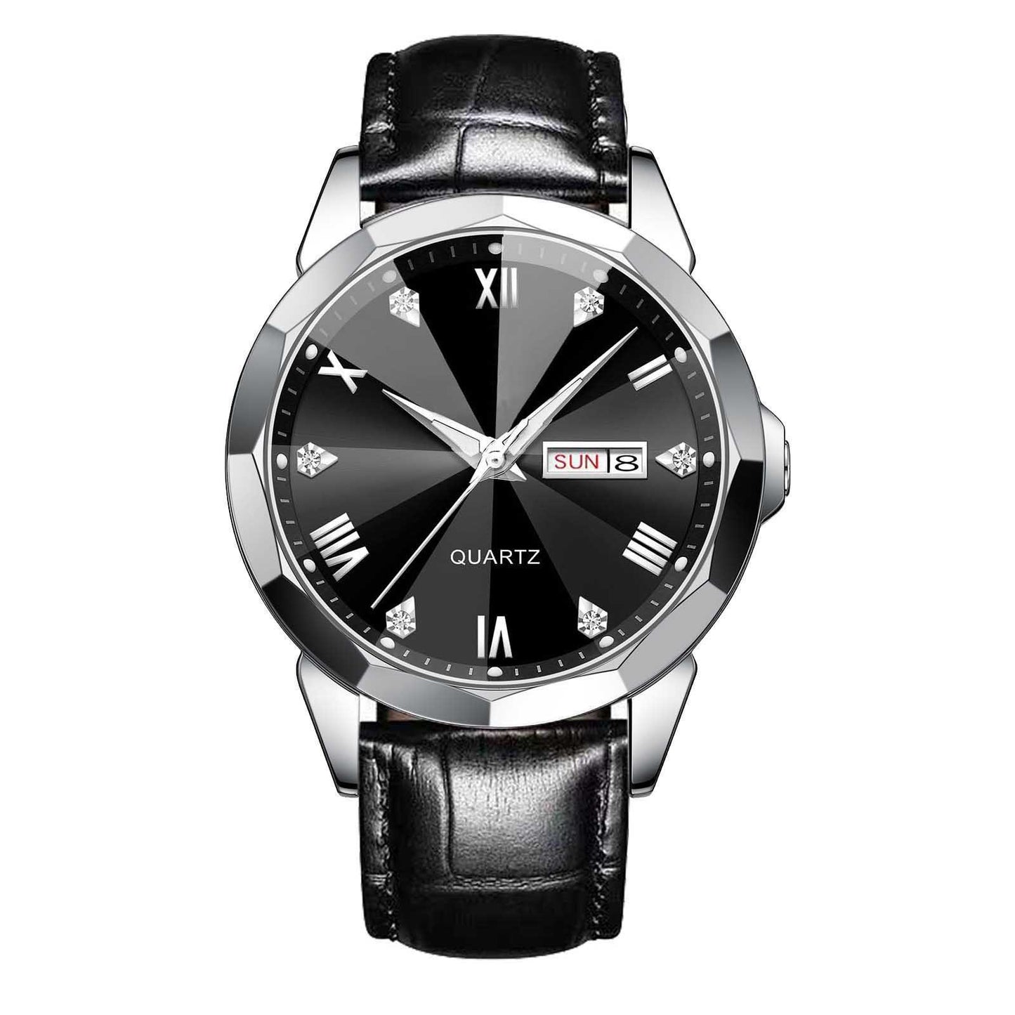 Men’s Luxury Stainless Steel Quartz Watch
