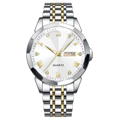 Men’s Luxury Stainless Steel Quartz Watch