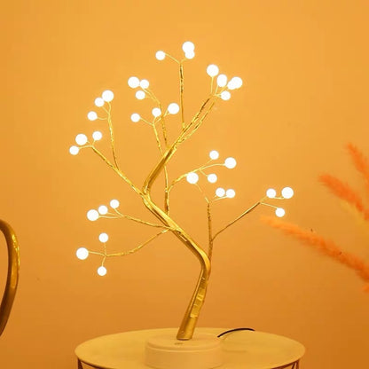 Nordic Style LED Decorative Tree Light – Warm & Romantic Atmosphere Lamp