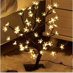 Nordic Style LED Decorative Tree Light – Warm & Romantic Atmosphere Lamp