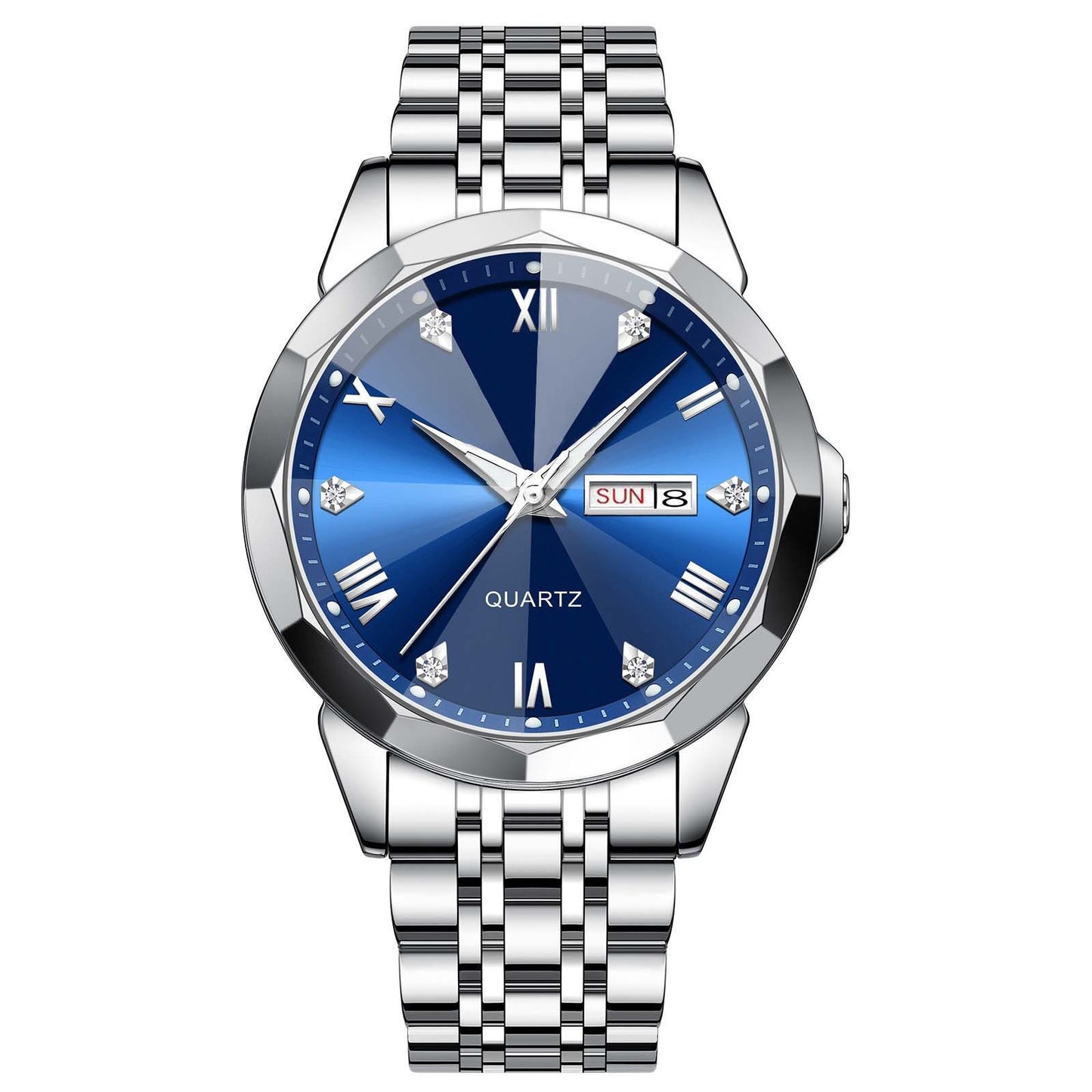 Men’s Luxury Stainless Steel Quartz Watch