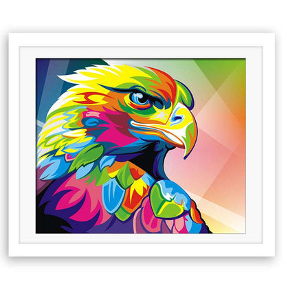 Animal Canvas Wall Art – Frameless Oil Painting Print