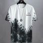 Men’s Camouflage Gradient T-Shirt – Korean Style Summer Sportswear