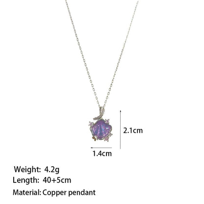Elegant Shell Pendant Necklace for Women.