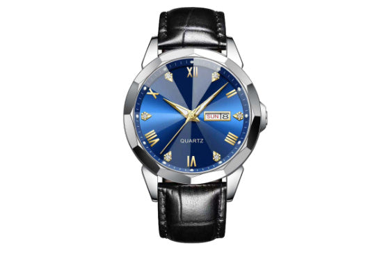 Men’s Luxury Stainless Steel Quartz Watch