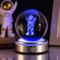 3D Crystal Night Light Lamp – Galaxy, Solar System, Constellations & More