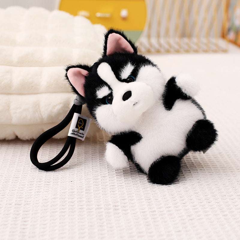 Cute Dog Plush Pendant – Car/Desk Fragrance Table Decoration