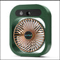 Portable USB Misting Fan & Air Cooler – Rechargeable Desk Humidifier with 3 Speeds