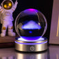 3D Crystal Night Light Lamp – Galaxy, Solar System, Constellations & More