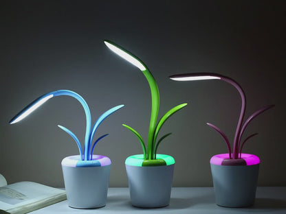 Video of Plant shaped night lamp